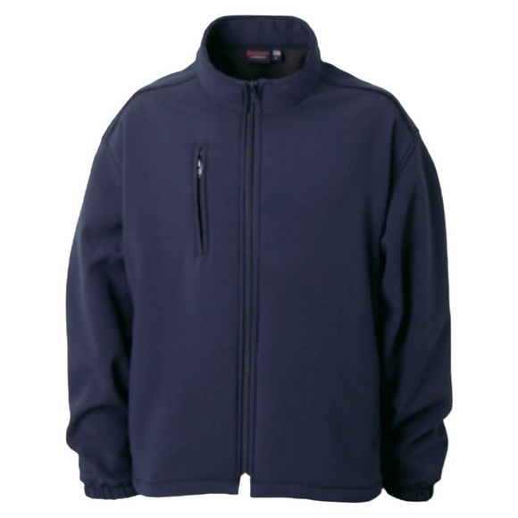 NWOT King Louie Challenger Micro Fleece Lined Full Zip Jacket - Navy - Picture 2 of 8